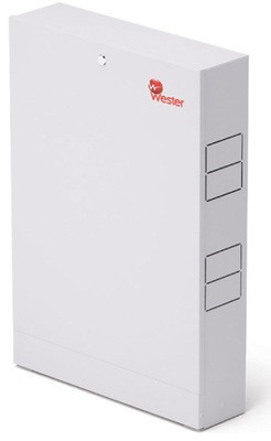 Распределительный шкаф Wester Шкаф коллекторный наружный ШРНГ-6-135 (Ш 1147 х Г 135 х В 652-715)