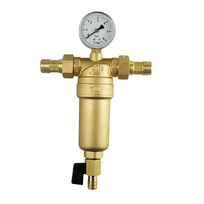 Фильтр механической очистки Tim 3/4 JH-2001 с манометром