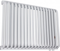 Стальной трубчатый радиатор 2-колончатый Rommer RST 2050/18 нижнее правое подключение RAL9016