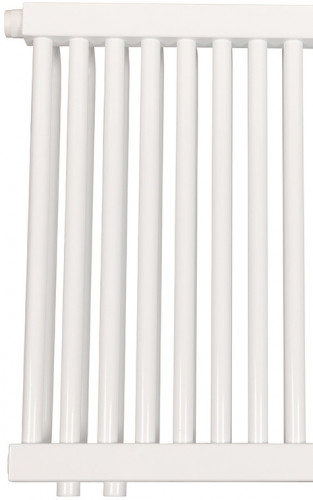 Стальной трубчатый радиатор 2-колончатый Rommer RST 2050/18 нижнее правое подключение RAL9016