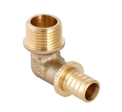 Угольник аксиальный Valtec 20х3/4 VTm.453.BG.002005 с переходом на наружную резьбу