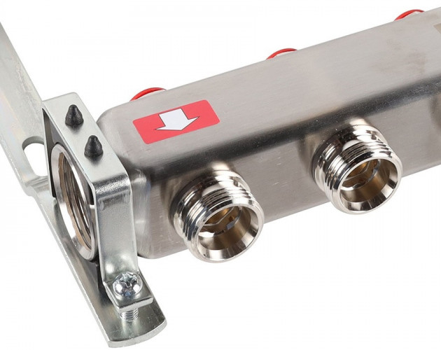 Для отопления Rommer 1"/3/4"x11 с запорными клапанами (RMS-3201-000011)