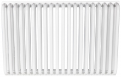 Стальной трубчатый радиатор 2-колончатый Rommer RST 2050/20 боковое подключение RAL9016