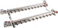 Для отопления Rommer 1"/3/4"x11 с запорными клапанами (RMS-3210-000011)