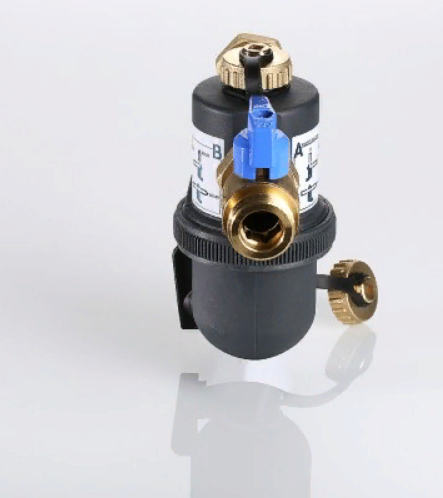 Фильтр дешламатор с пластиковым корпусом Dirstop XL 1" VT.382.B.06