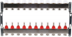 Для отопления Rommer 1"/3/4"x11 с расходомерами (RMS-1200-000011)