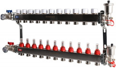 Для отопления Rommer 1"/3/4"x11 с расходомерами (RMS-1210-000011)