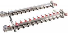 Для отопления Rommer 1"/3/4"x11 с расходомерами (RMS-1210-000011)