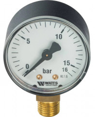 Манометр радиальный Watts F+R200 (MDR) 100/ 16x1/2&quot;