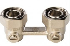 Узел нижнего подключения радиатора STOUT 3/4 для двухтрубной системы SVH 0004 000020