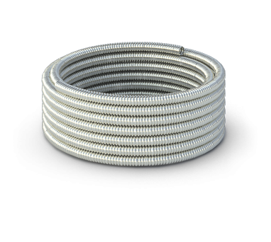 Труба гофрированная из нержавеющей стали Stahlmann SS304 Неотожженная 15А