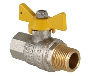 Кран шаровой газовый Valtec 3/4 VT.278