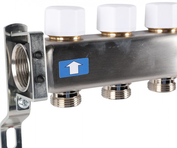 Для отопления Rommer 1"/3/4"x12 с запорными клапанами (RMS-3200-000012)