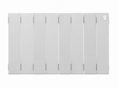 Биметаллический радиатор отопления Royal Thermo PianoForte 300 8 секций Bianco Traffico