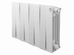 Биметаллический радиатор отопления Royal Thermo PianoForte 300 8 секций Bianco Traffico