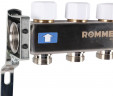 Для отопления Rommer 1"/3/4"x12 с расходомерами (RMS-1200-000012)
