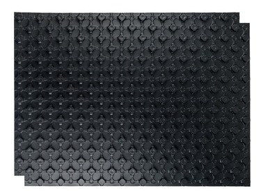 Мат для теплого пола STOUT с бобышками черный 1100х800х20 SMF-0001-110802