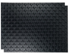 Мат для теплого пола STOUT с бобышками черный 1100х800х20 SMF-0001-110802