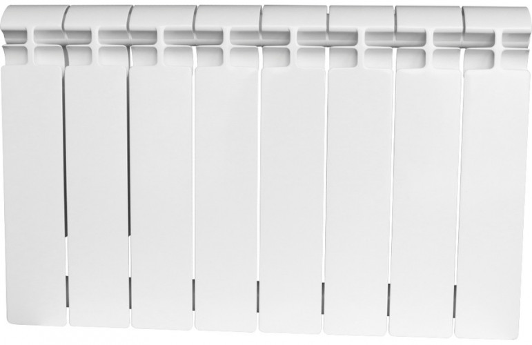 Биметаллический радиатор STOUT ALPHA 350 8 секций (SRB-2310-035008)