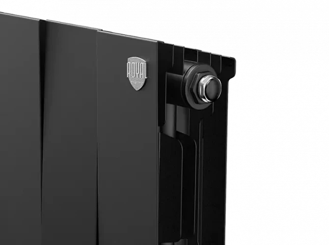 Биметаллический радиатор отопления Royal Thermo PianoForte 200 14 секций Noir Sable