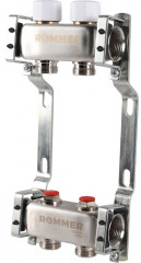 Для отопления Rommer 1"/3/4"x2 с запорными клапанами (RMS-3200-000002)