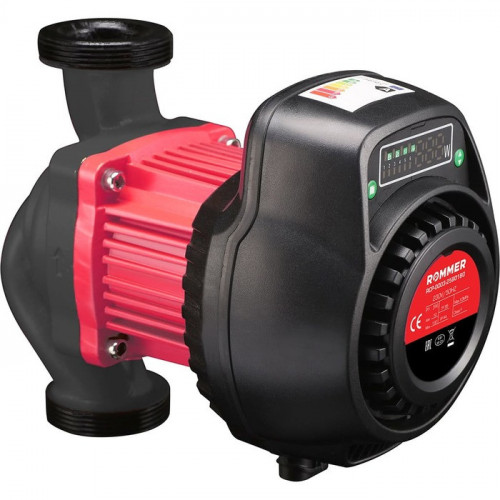 Насос для отопления Rommer ER 25/80-180 с гайками