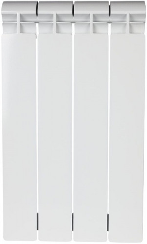 Биметаллический радиатор STOUT ALPHA BM 500 4 секции (SRB-2310-050004)