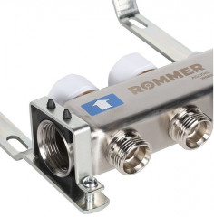 Для отопления Rommer 1"/3/4"x2 с запорными клапанами (RMS-3201-000002)
