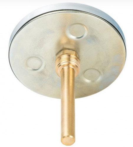 Термометр биметаллический с погружной гильзой Watts F+R801 (T) 100/100 (1/2",160"С)