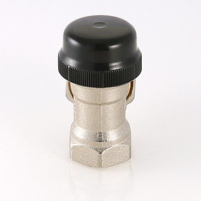 Клапан термостатический для радиатора угловой с преднастройкой Valtec KV 0,1-0,6 1/2" VT.037.N.04