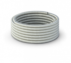 Труба гофрированная из нержавеющей стали Stahlmann SS304 Неотожженная 25А