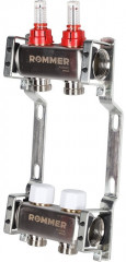 Для отопления Rommer 1"/3/4"x2 с расходомерами (RMS-1200-000002)