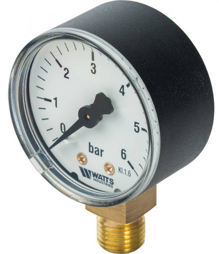 Манометр радиальный Watts F+R200 (MDR) 80/ 6x1/2"