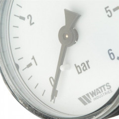 Манометр радиальный Watts F+R200 (MDR) 80/ 6x1/2&quot;