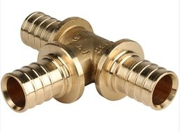 Тройник аксиальный STOUT 25х25х25 SFA-0013-000025