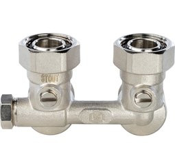 Узел нижнего подключения радиатора STOUT 3/4 для однотрубной системы SVH 0003 000020