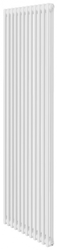 Стальной трубчатый радиатор 2-колончатый Royal Thermo Insignia C2180 - 12 секц. RAL9016, боковое 1/2