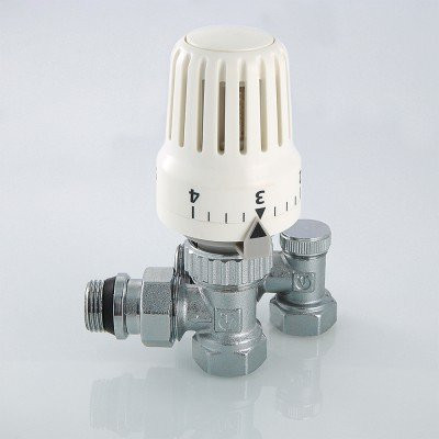 Комплект терморегулирующий для радиатора угловой Valtec 1/2 VT 045 N 4