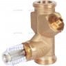 Балансировочный вентиль Watts НP SRV-AG15 с расходомером(1.2-16л/м)