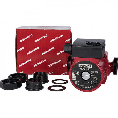 Насос для отопления Rommer 25/40-130
