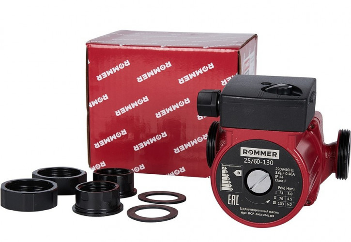 Насос для отопления Rommer 25/60-130