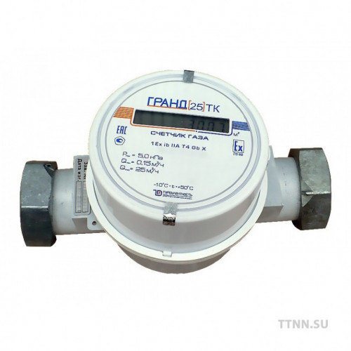 Счетчик газа Гранд-25 ТК (с термокорректором)
