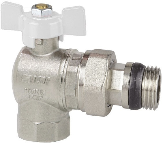 Шаровый кран угловой ICMA 1/2" (87362AD13)