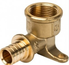 Угольник аксиальный с креплением STOUT 20х3/4 SFA-0009-002034