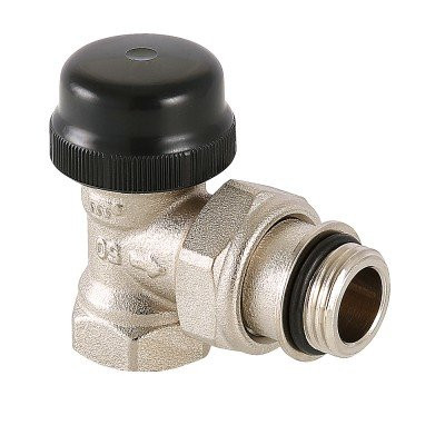 Клапан термостатический для радиатора угловой с преднастройкой Valtec 3/4 VT.037.N.05