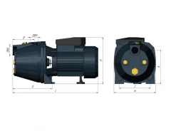 Поверхностный насос Unipump JET 60 S