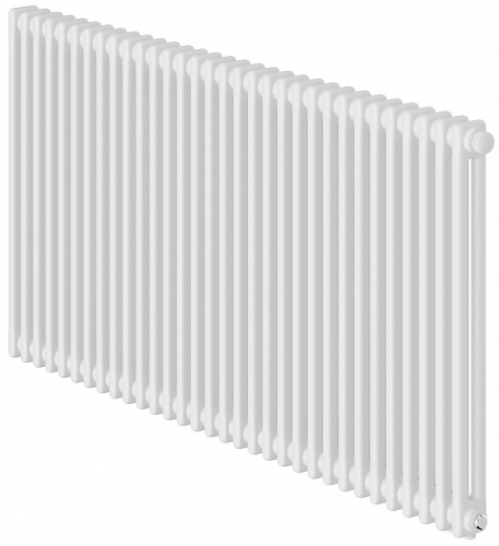 Стальной трубчатый радиатор 2-колончатый Royal Thermo Insignia VC2050 - 32 секц. RAL9016, нижнее 1/2