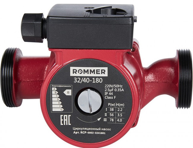 Насос для отопления Rommer 32/40-180
