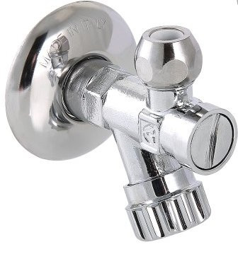 Вентиль с фильтром для подключения сантехнических приборов Valtec 1/2х1/2