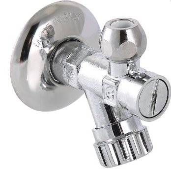 Вентиль с фильтром для подключения сантехнических проборов Valtec 1/2"х3/8